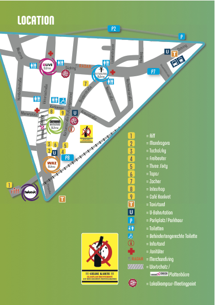 Bochum Total - Lageplan Bochum Total - Lageplan