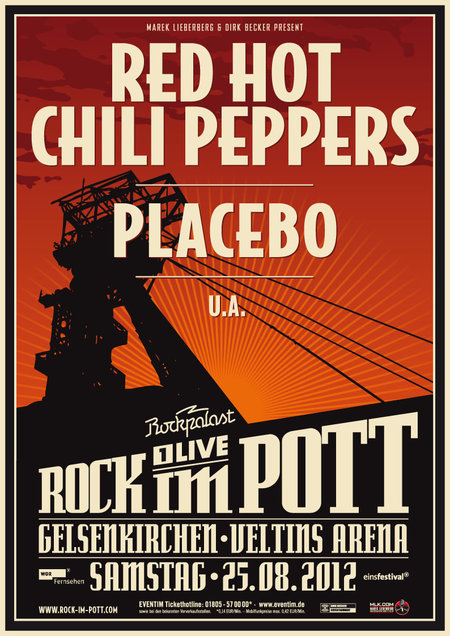 Rock im Ruhrpott mit Red Hot Chili Peppers und Placebo