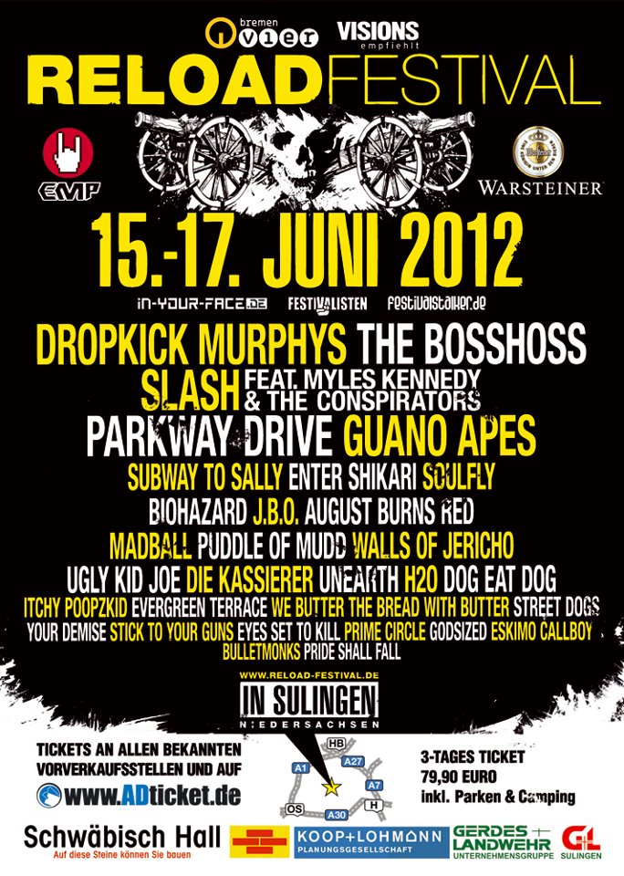 Reload Festival 2012 Reload Festival 2012