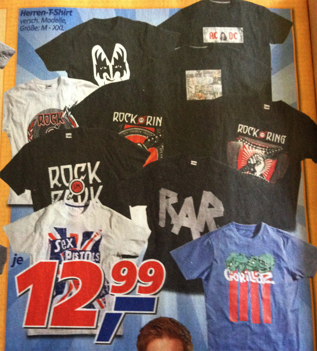 Rock am Ring und Rock im Park - Shirts ab Montag bei real