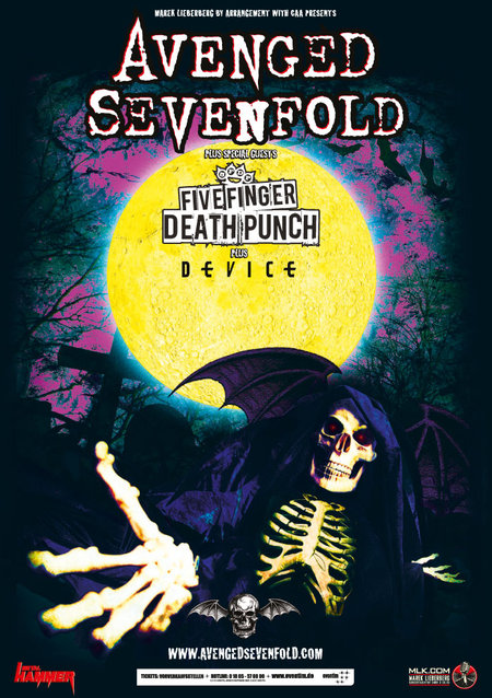 Avenged Sevenfold - Tourplakat