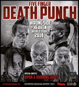 Five Finger Death Punch - Tour 2014
