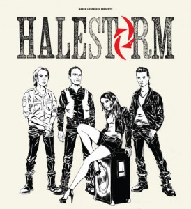 Halestorm - Tourplakat 2014