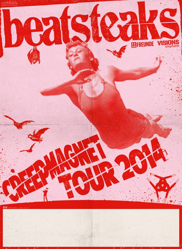 Beatsteaks - Creepmagnet Tour 2014