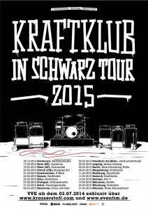 Kraftklub Tour 2015