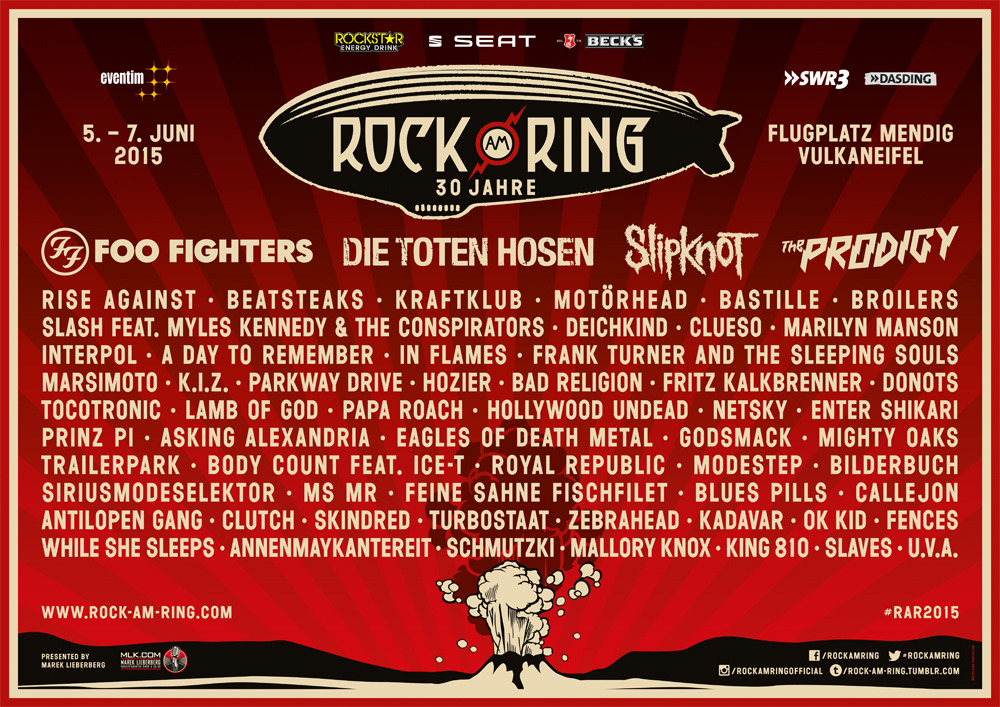 Rock am Ring - Line Up