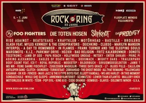 Line Up: Rock am Ring 2015