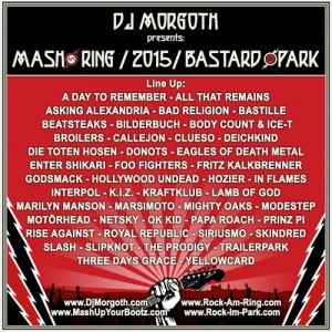 Mash am Ring / Bastard im Park – 2015 Mixtape