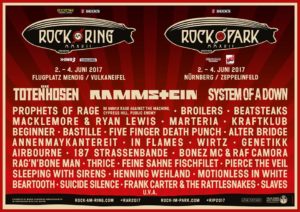 Rock am Ring / Rock im Park 2017