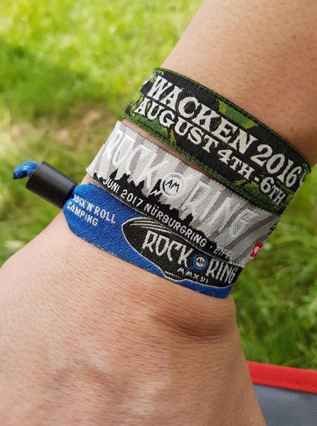 Bändchen: Rock am Ring Rock'n'Roll Camping 2017