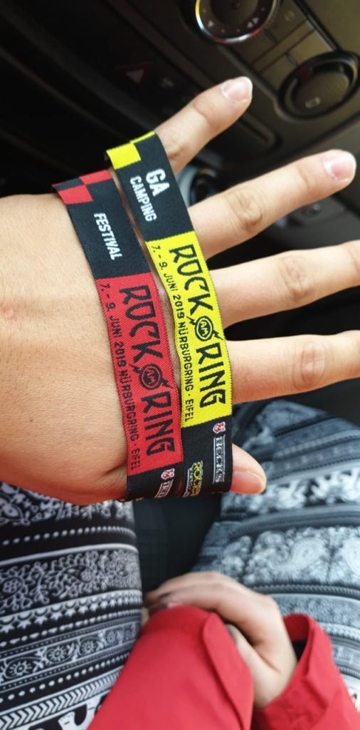 Rock am Ring 2018 Festivalbändchen 2019