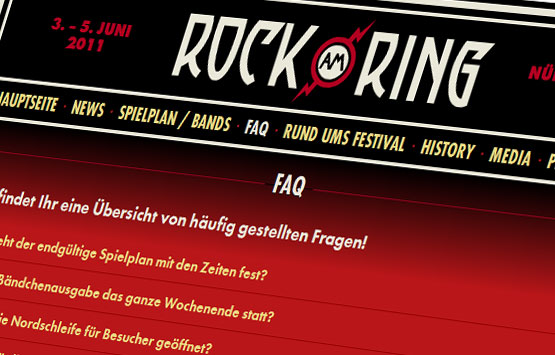 Rock-Am-Ring.com veröffentlicht FAQ