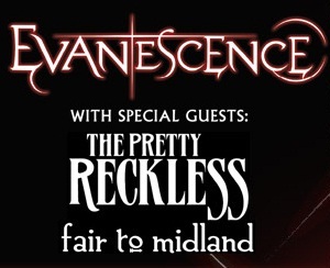 Evanescence nehmen The Pretty Reckless mit auf Tour