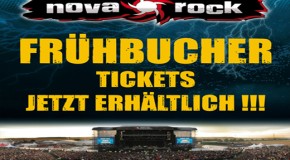 Nova Rock: Frühbucherphase endet am 21. November