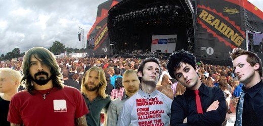 Green Day, Foo Fighters und The Prodigy beim Reading und Leeds Festival 2012?