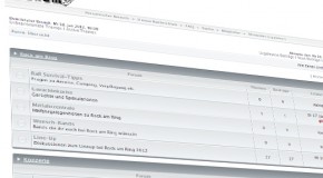 Hier darf diskutiert werden. RockamRing-Blog Forum gestartet!