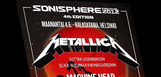 Metallica headlinen Sonisphere Finnland