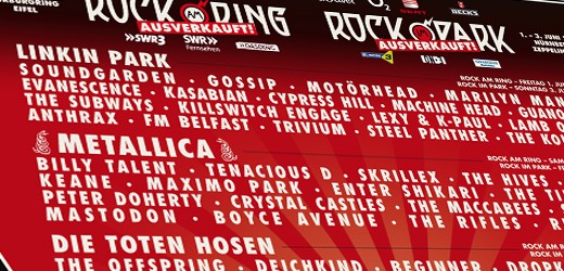 Rock am Ring bestätigt u. a. Cypress Hill, Peter Doherty und Keane. Grobe Zeitplan veröffentlicht