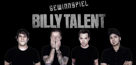 Gewinnspiel: Tickets für Billy Talent bei on tape