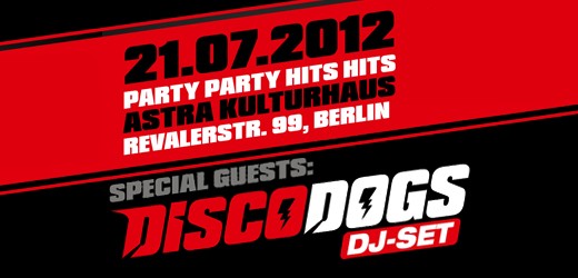 Gewinnspiel: Party Party Hits Hits mit den Discodogs in Berlin