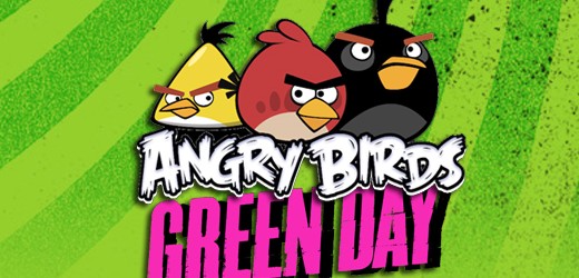 Green Day mit eigenen Angry Birds-Level auf Facebook