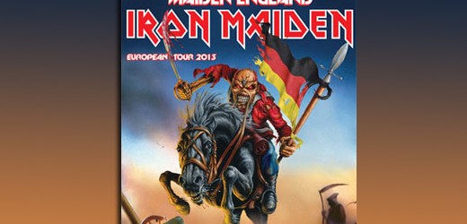 Iron Maiden im Juni und Juli 2013 in Deutschland