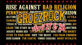 Groezrock 2013: Rise Against und Bad Religion headlinien. Erste Bandwelle veröffentlicht.