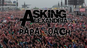 Papa Roach und Asking Alexandria bestätigen sich für Rock am Ring 2013