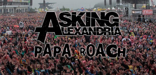 Papa Roach und Asking Alexandria bestätigen sich für Rock am Ring 2013