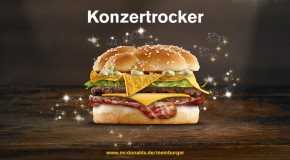 Konzertrocker: Wähle unseren Burger zum Sieger