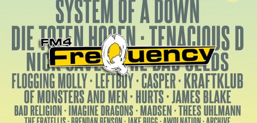 Frequency Festival bestätigt neue Bands. Billy Talent und Franz Ferdinand u. a. neu dabei!