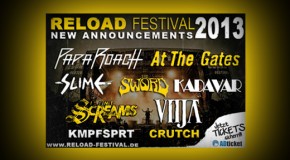 Reload Festival 2013: Neues Bandpaket u. a. mit Papa Roach und At The Gates