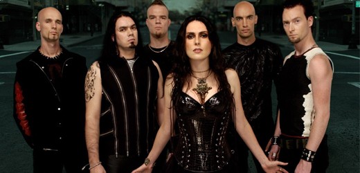 Within Temptation Anfang 2014 auf Tour.