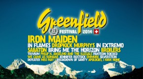 Greenfield Festival: Erste Welle bringt u. a. Iron Maiden, In Flames und Dropkick Murphys