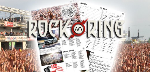 Rock am Ring 2014: Unser Faltplaner ist online!
