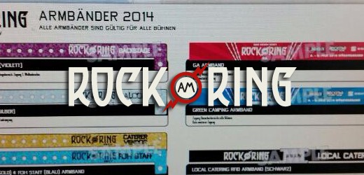 Rock am Ring 2014: Farbe des Festivalbändchens geleakt