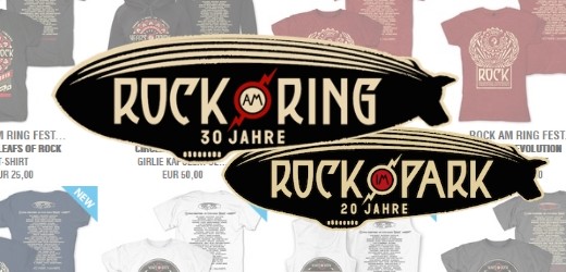 Rock am Ring / Rock im Park 2015: Offizielle Merchandise-Artikel jetzt online bestellbar
