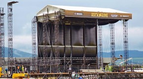 Rock am Ring 2016: Aktuelle Bilder der Aufbauarbeiten