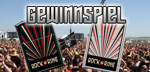 Gewinnspiel: Wir verlosen 2×1 limitiertes Rock am Ring Zippo Feuerzeug