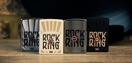 Gewinnspiel: Wir verlosen 2×1 limitiertes Rock am Ring 2018 Zippo Feuerzeug