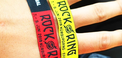 Rock am Ring: So sehen die Festivalbändchen 2019 aus!