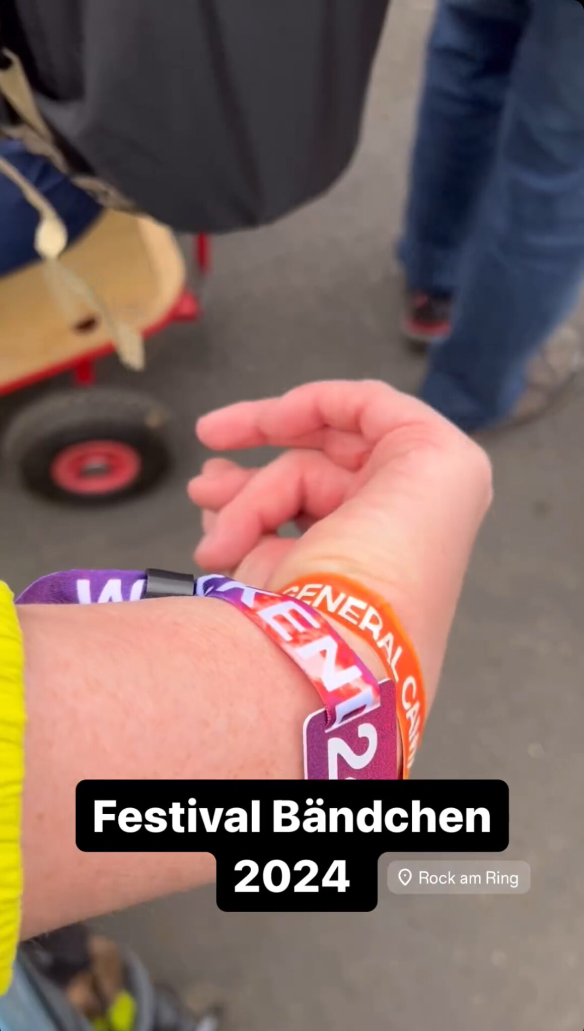 Rock am Ring: So sehen die Festivalbändchen 2024 aus! | Rock am Ring ...